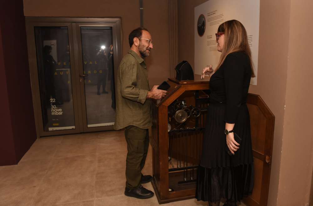 1.3. Asghar Farhadi u obilasku Jugoslovenske kinoteke i Narodnog muzeja